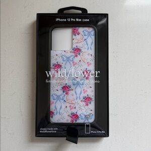 Wildflower iPhone 12 Pro Max Case- Brand new